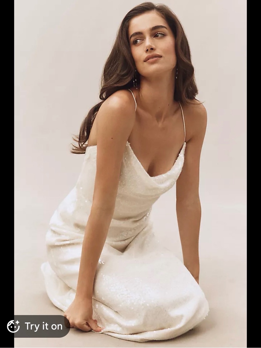 BHLDN Strappy Scoop Neck Dress